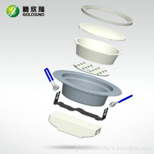 8W dimmable led downlight fixtures